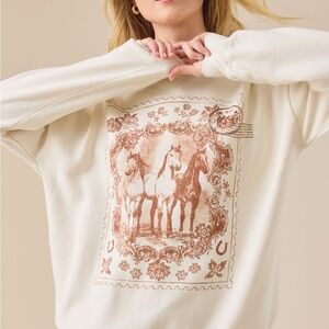 Altard state Sweatshirt with Horse Print